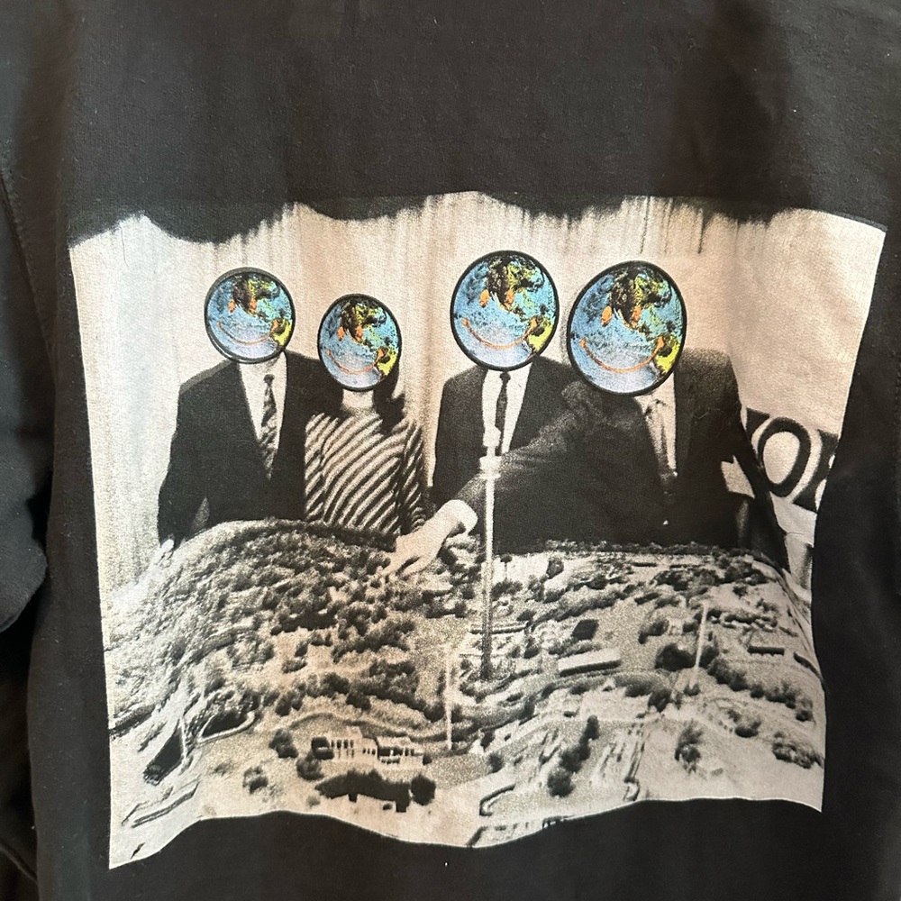 Travis Scott Staff Sweatshirt Men’s Small Black On Independent Trading Co.